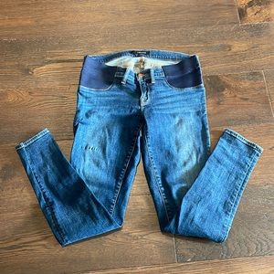 J Brand Mama J Kinetic Maternity Jeans Size 28